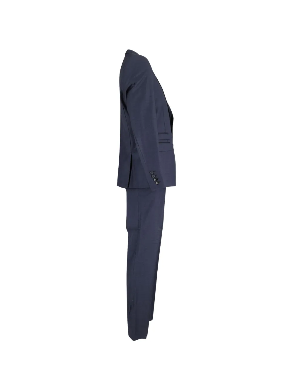  The Kooples Single-breasted Wool Suit - Blue 