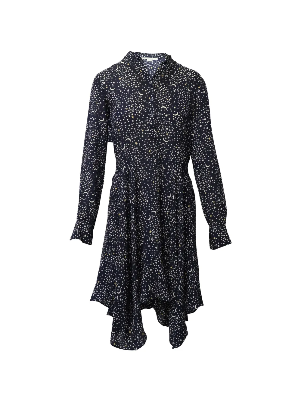 Stella McCartney Pre-Owned moon star print dress - Blu