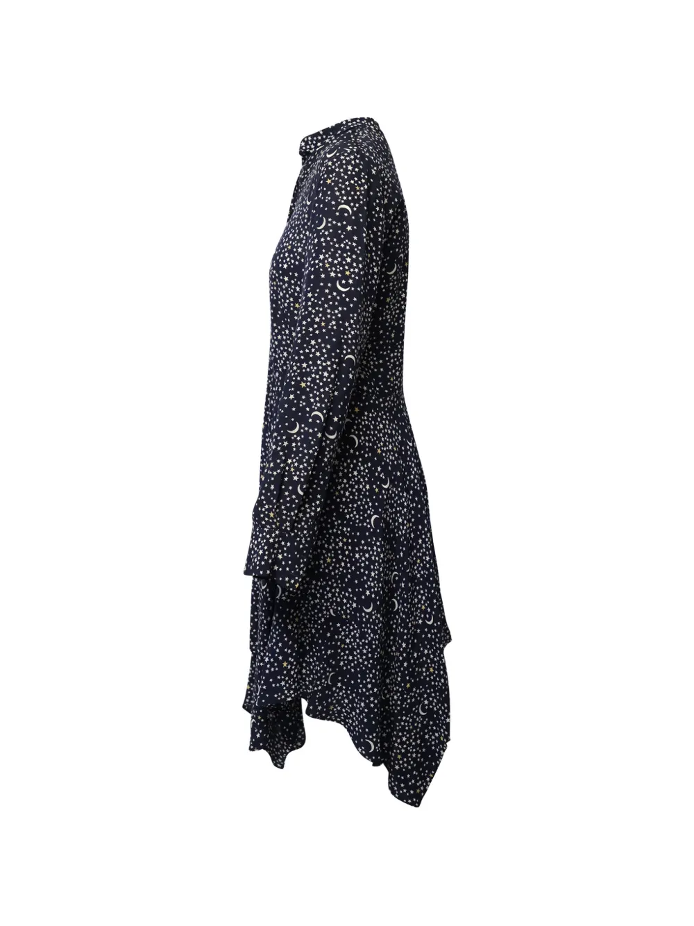Moon Star Print Dress