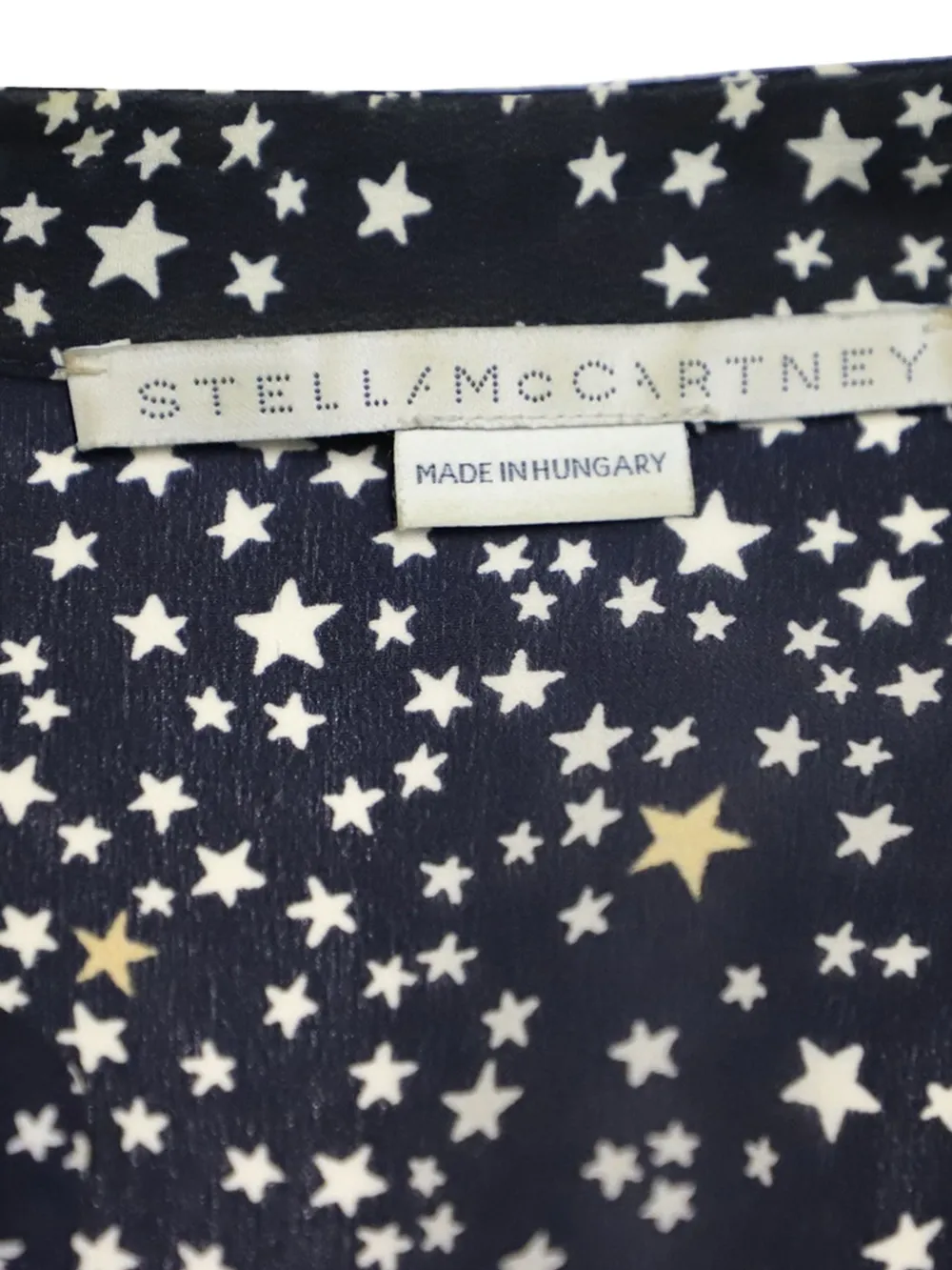 Moon Star Print Dress
