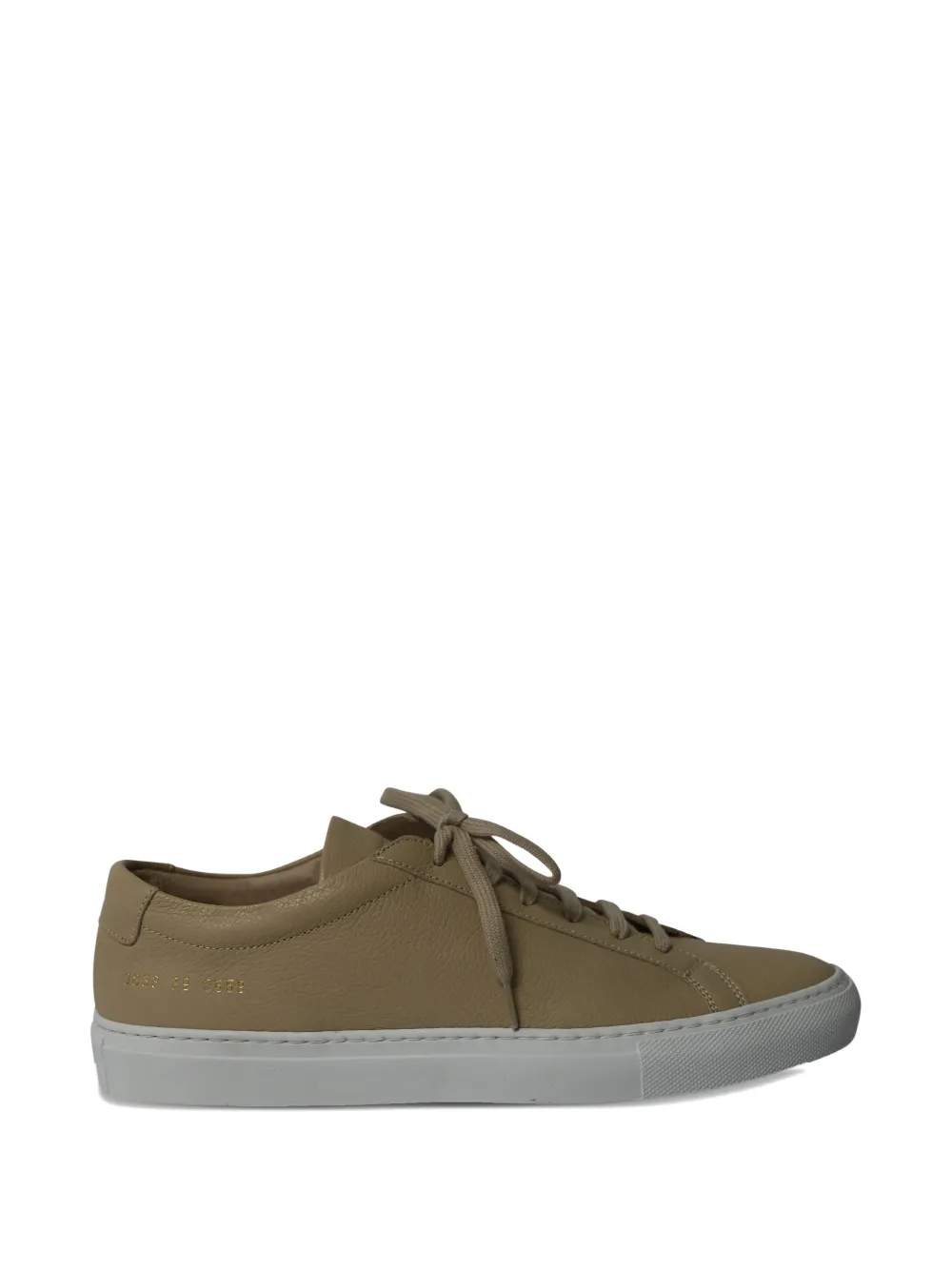 Pre-owned Common Projects Achilles Leather Sneakers In Brown