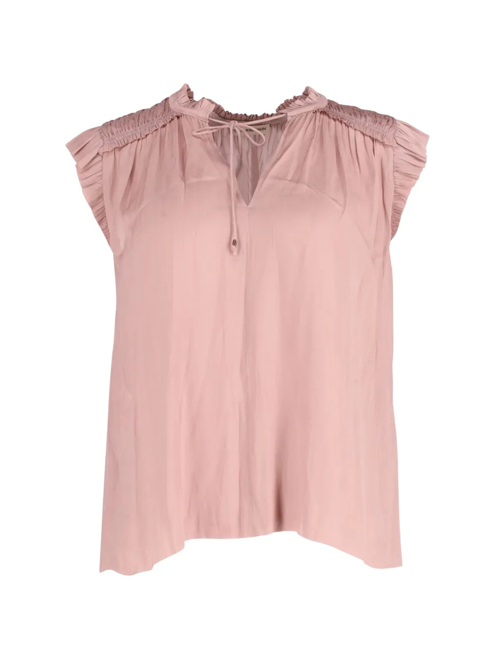 Ulla Johnson plisse-detail blouse - Rosa
