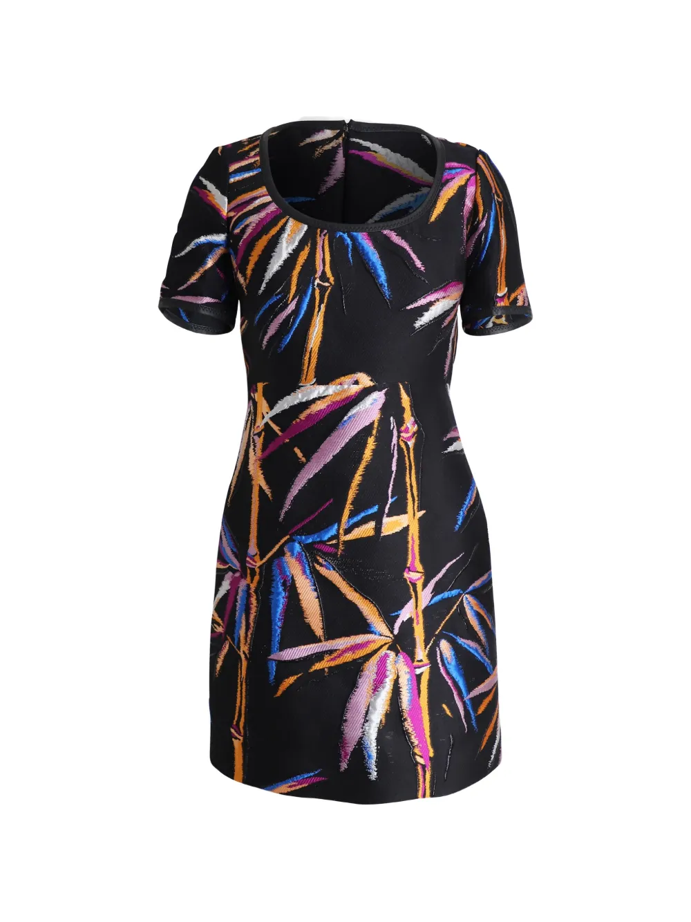 PUCCI Pre-Owned bamboo print dress - Nero