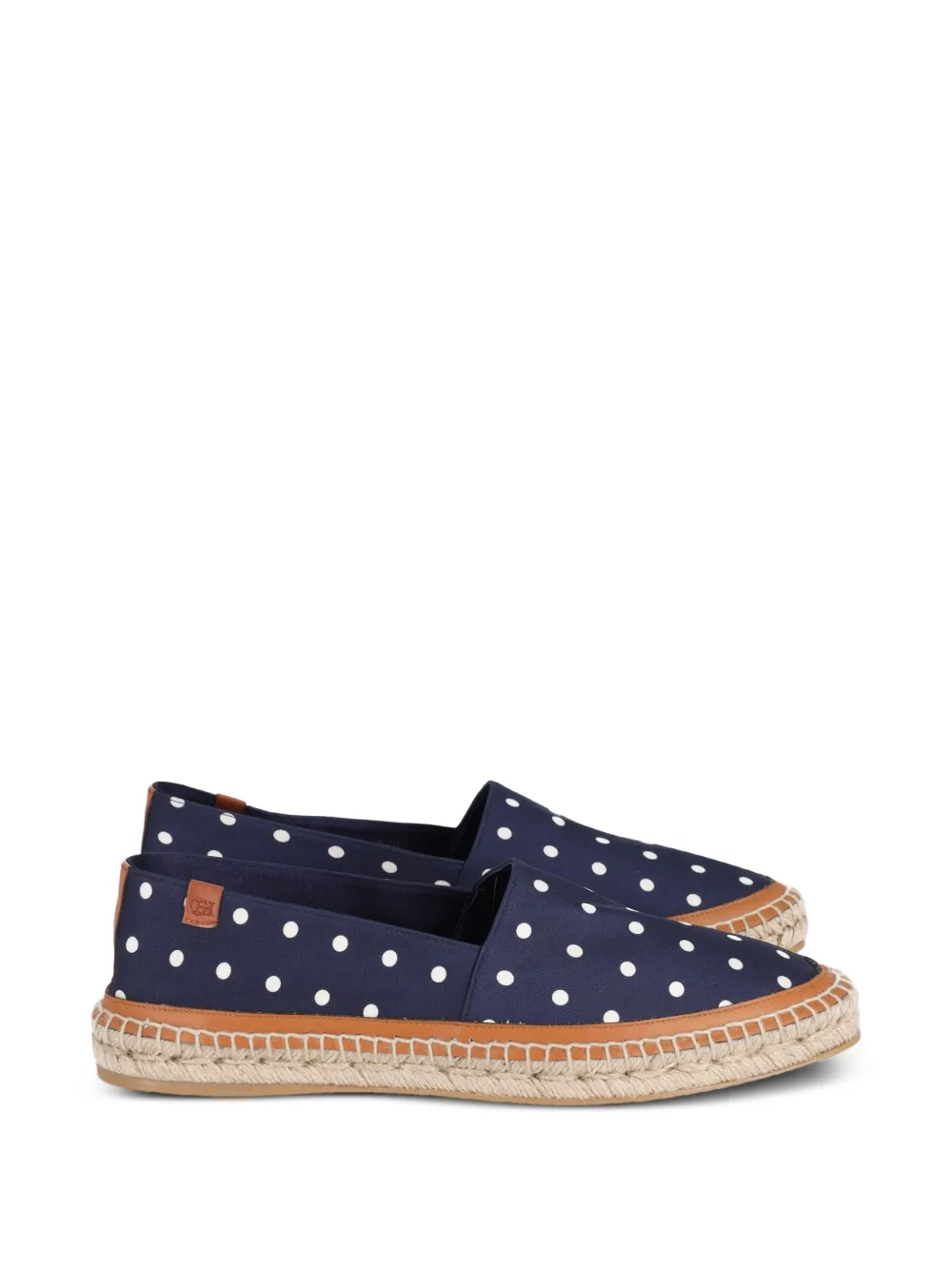 Gabriela Hearst polka-dot espadrilles - Blau