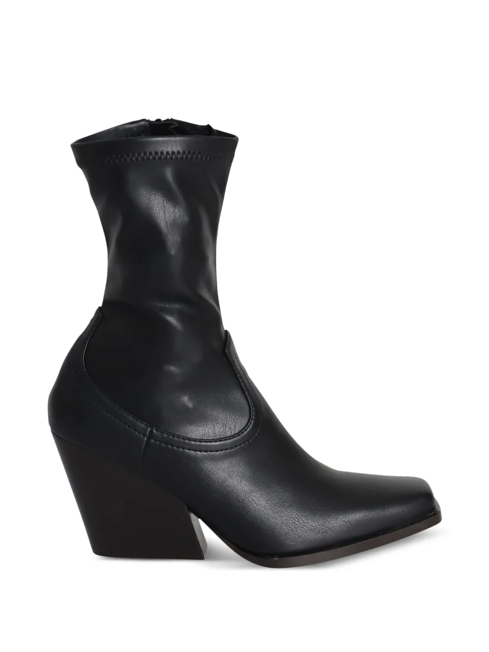 Stella McCartney Pre-Owned square-toe cowboy boots - Nero