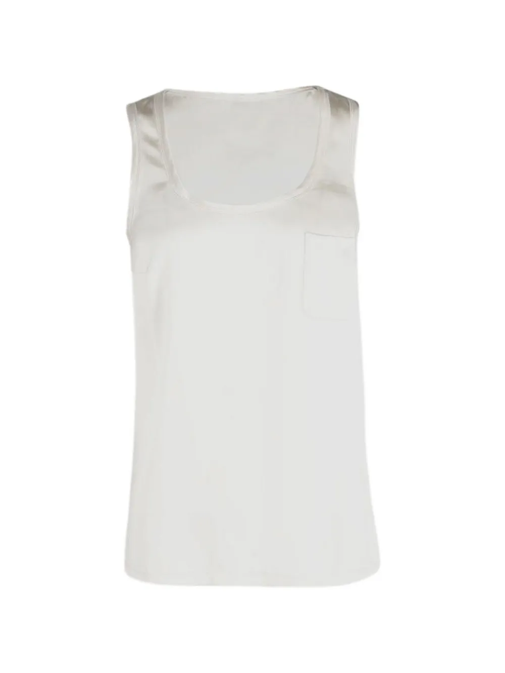 JOSEPH silk tank top - Bianco