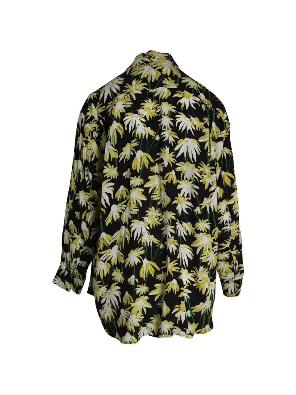 Floral-Print Long-Sleeved Shirt