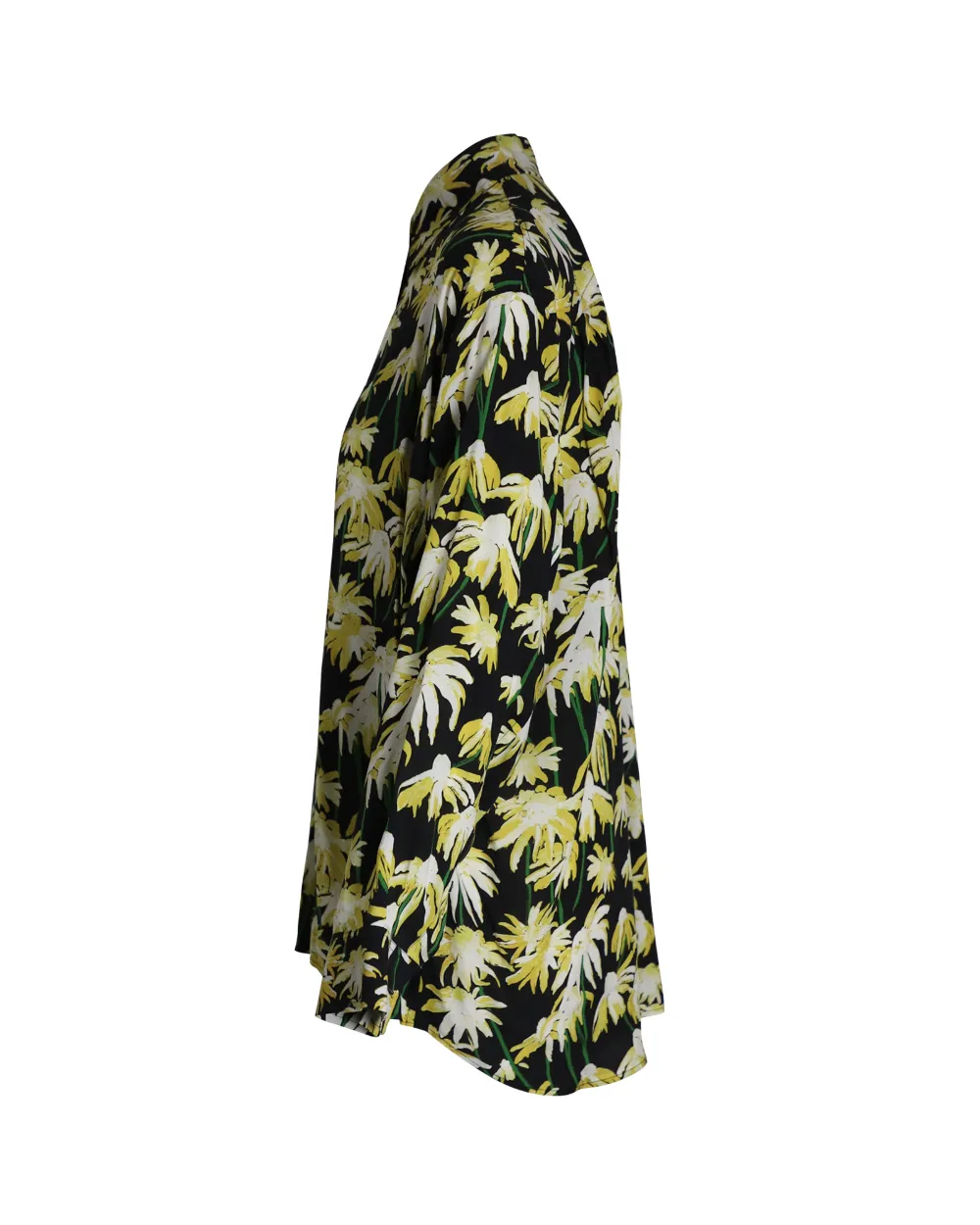 Floral-Print Long-Sleeved Shirt