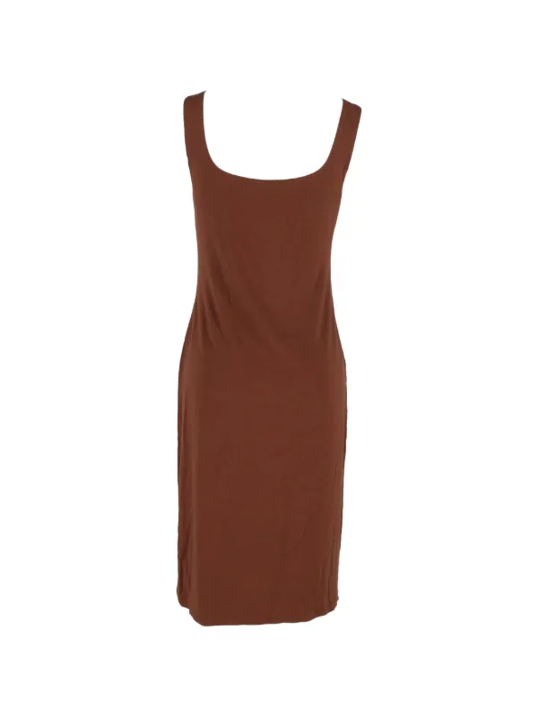 emiliana knit dress Reformation Emiliana Knitted Dress | Brown