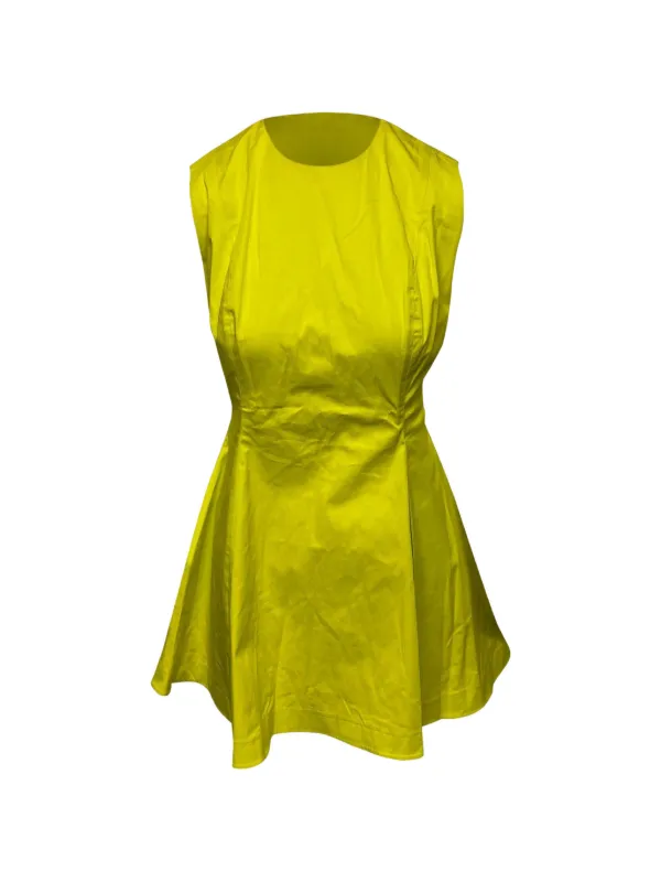 christian dior green dress Happy Birthdayto the King of Couture, Christian Dior This 1954 fall-winter emerald green silk bow trimmed gown from his iconic H-line is the epitome of his genius Dior was the most influential