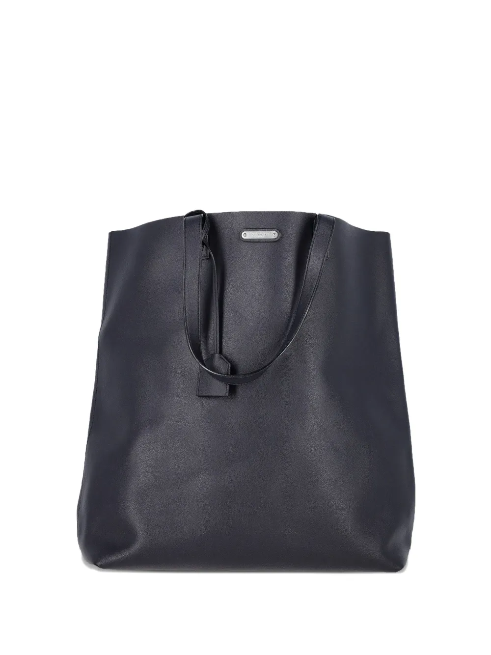 Saint Laurent Pre-Owned leather tote bag - Nero
