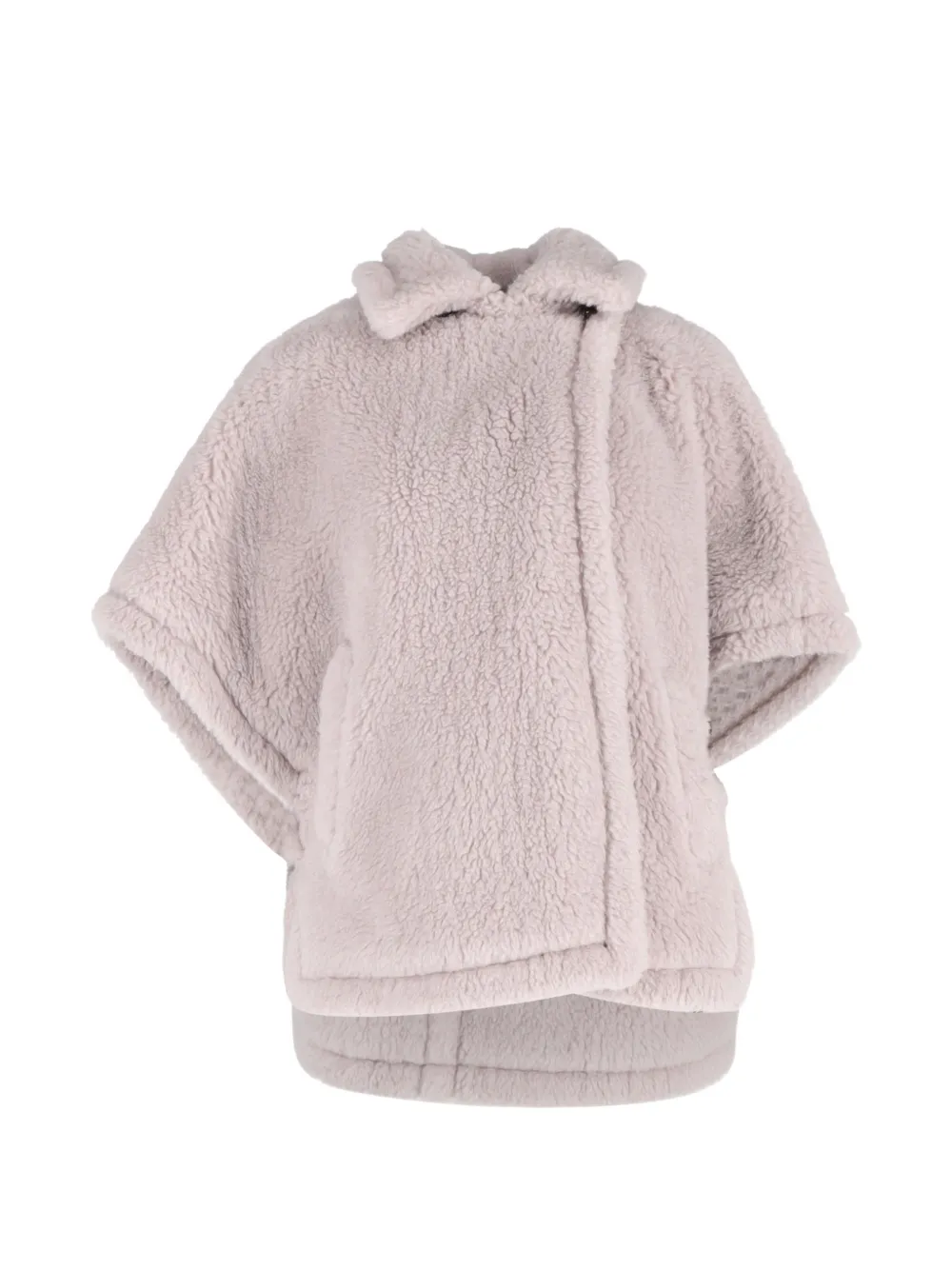 Max Mara Tebe teddy cape - Grigio