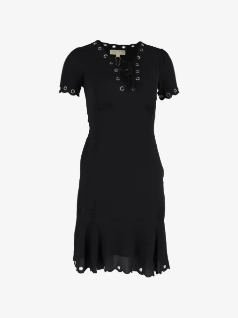 Michael Kors Vintage アイレット レースアップ ドレス