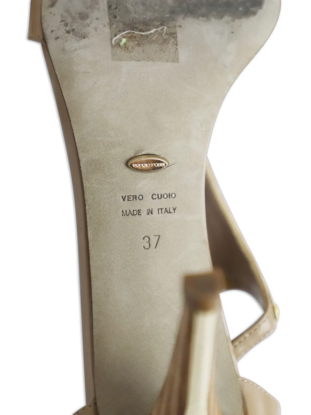 Brown Heeled Sandals
