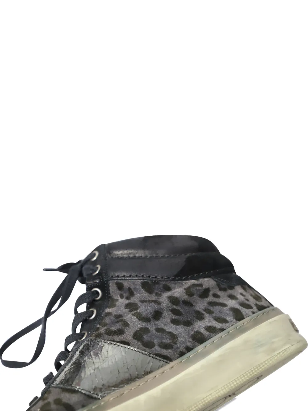 Belgravia Leopard-Print Lace-Up Sneakers