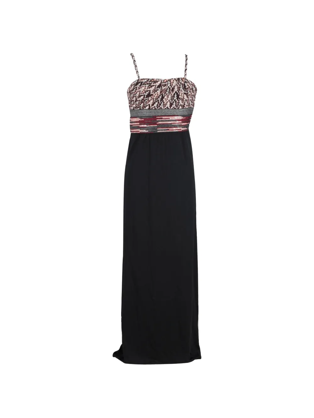Missoni Pre-Owned shoulder-straps maxi dress - Nero