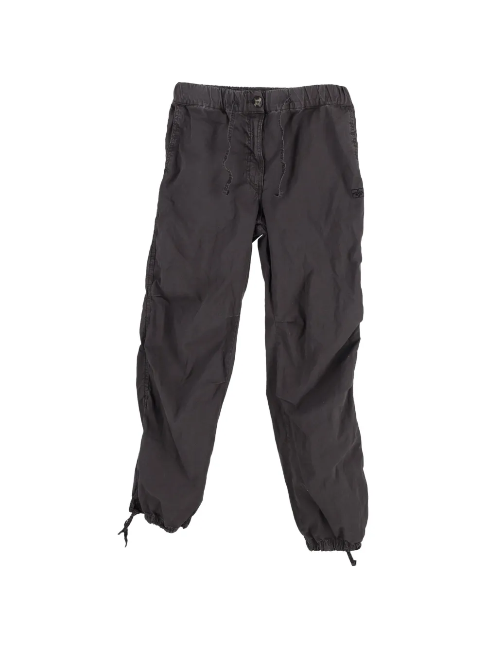 GANNI poplin cargo pants - Grigio