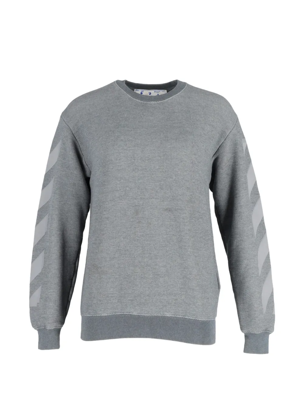 Off-White Pre-Owned crewneck sweatshirt - Grigio