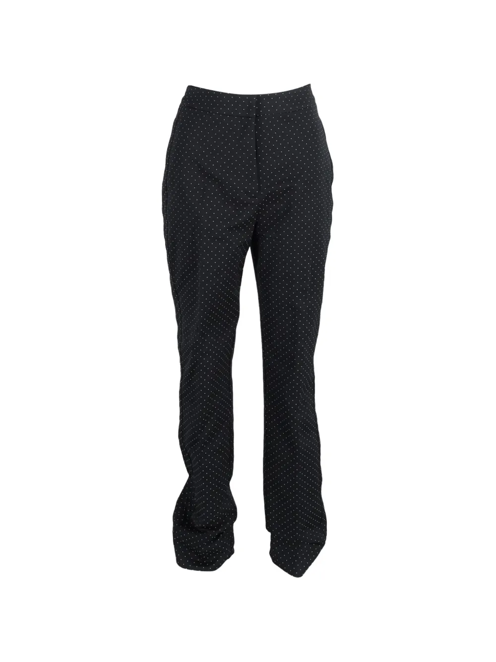 ERDEM polka-dot high-waisted trousers - Nero