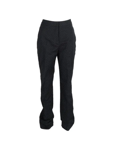 ERDEM polka-dot high-waisted trousers