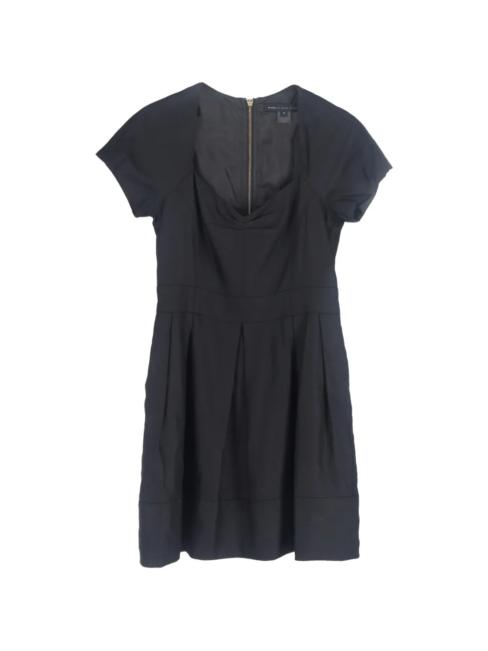 Marc Jacobs Vintage pleated mini dress - Nero