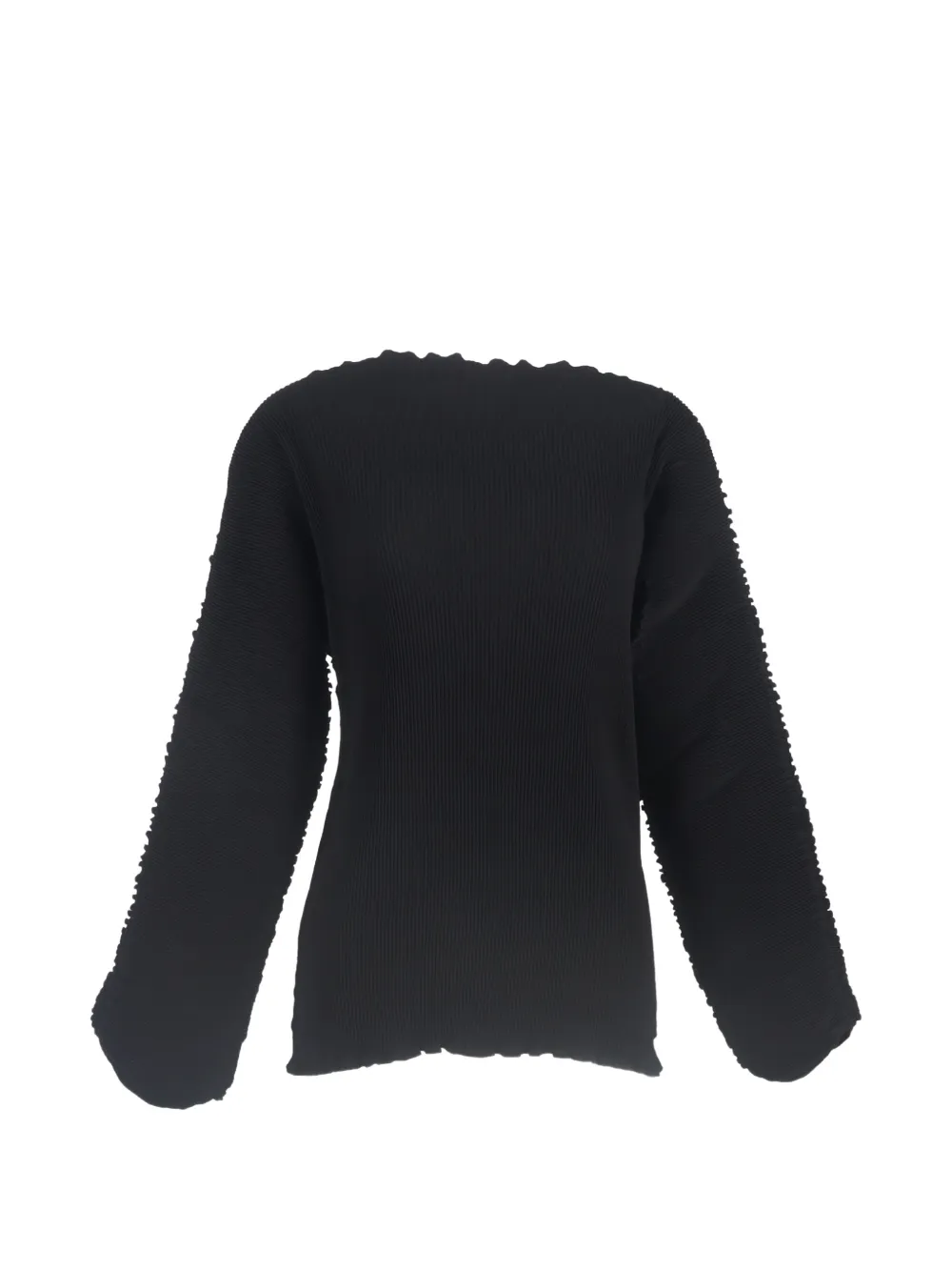 TOTEME Azores pleated sweater - Nero