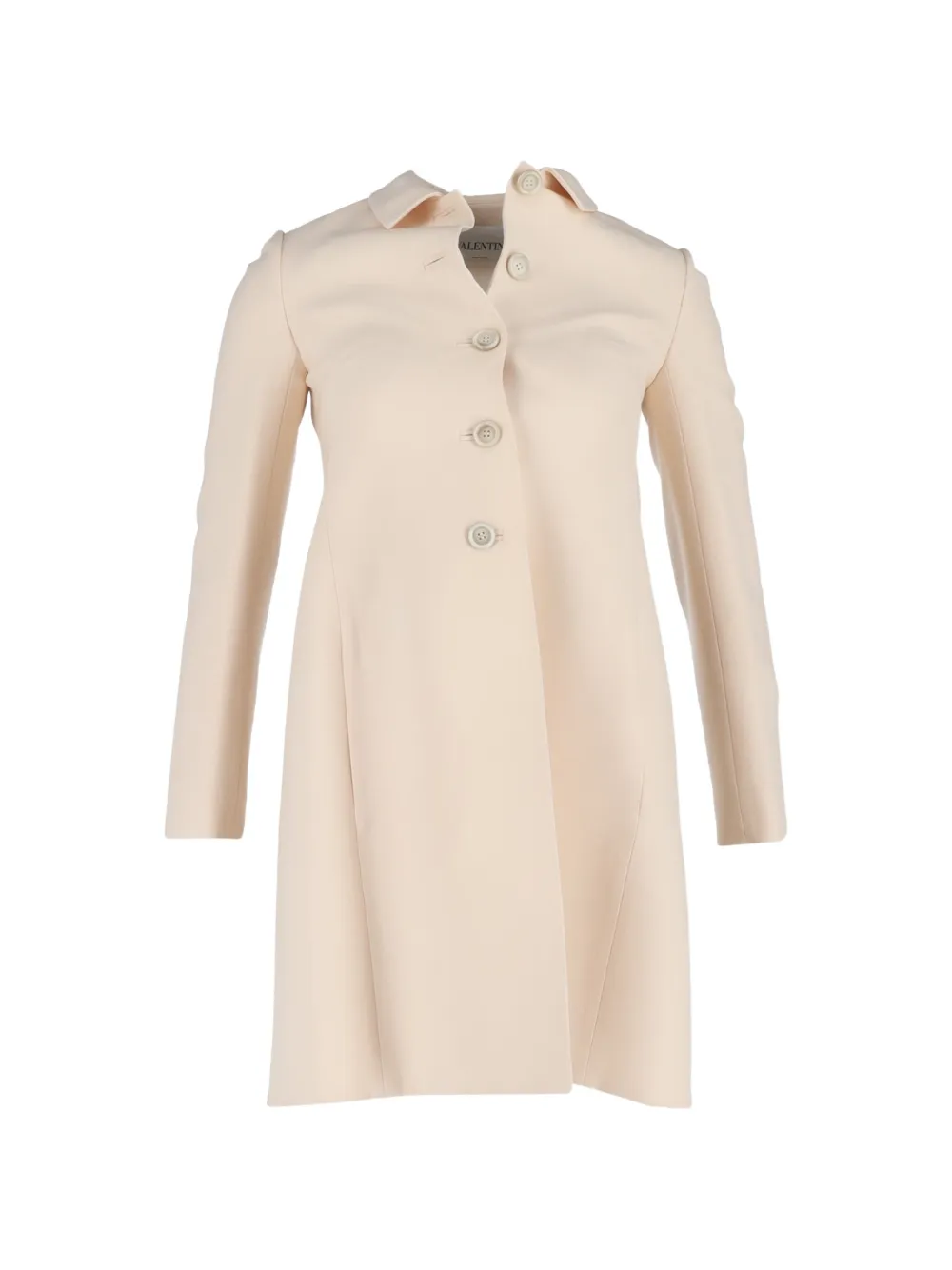 Valentino Garavani Pre-Owned wool coat - Toni neutri
