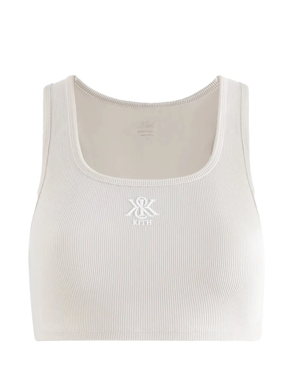 Kith Active Peyton Logo Tank Top In Neutral