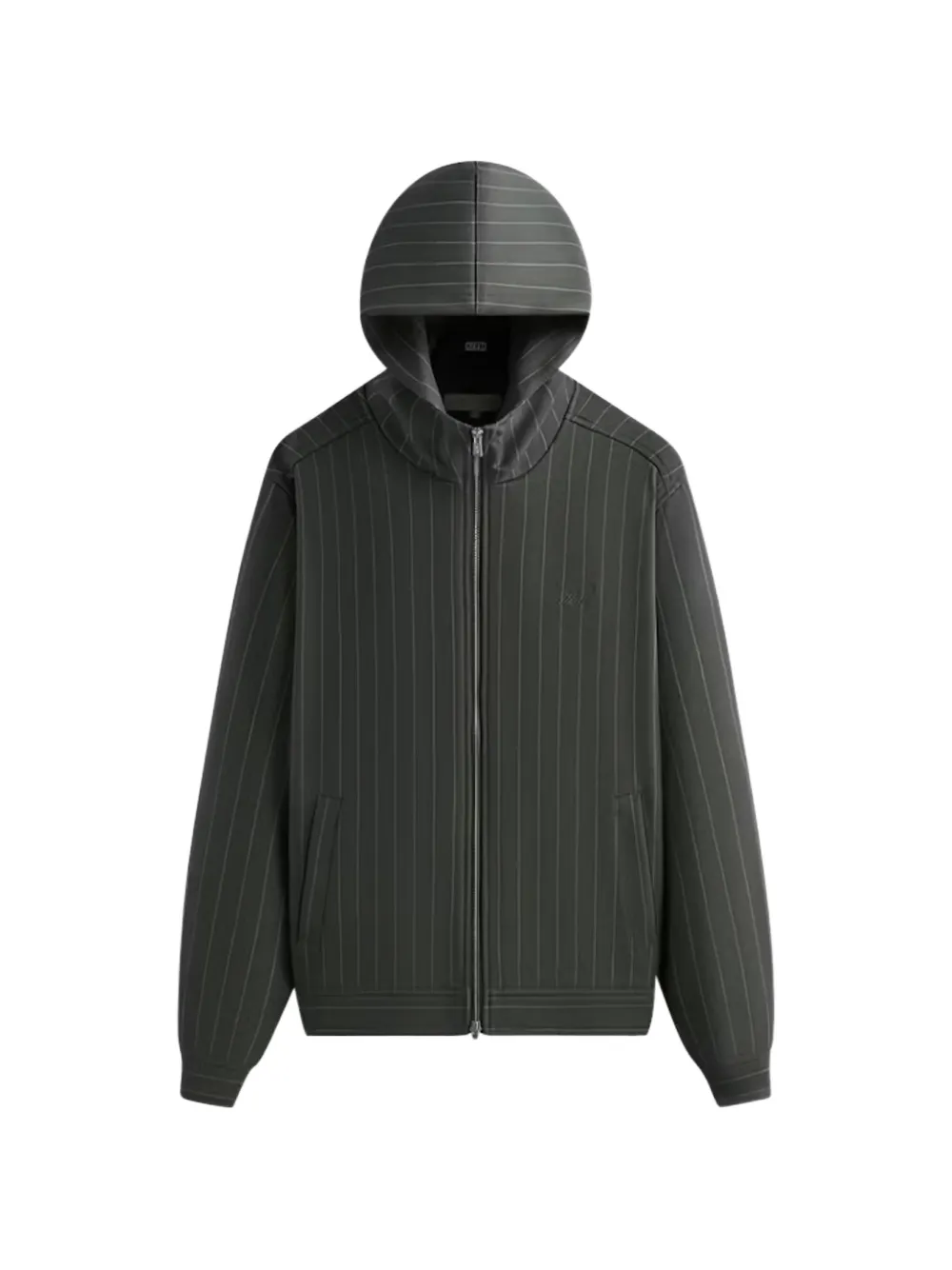 KITH double weave zip hoodie sweater - Grigio