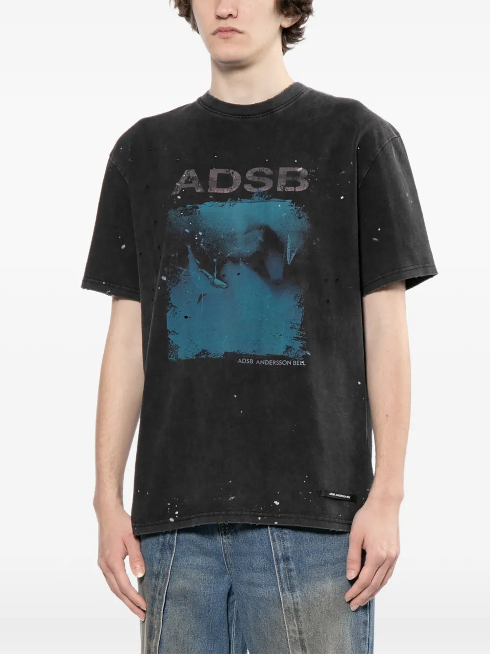  Andersson Bell Graphic-print T-shirt - Grey 