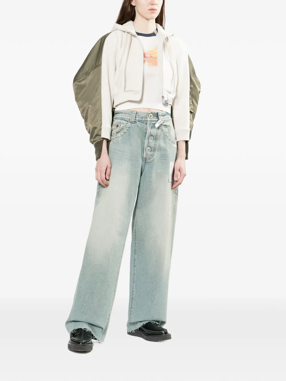  Maison Mihara Yasuhiro Fruit-print T-shirt - White 