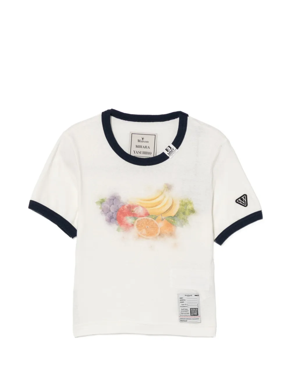 Maison MIHARA YASUHIRO T-shirt con stampa - Bianco
