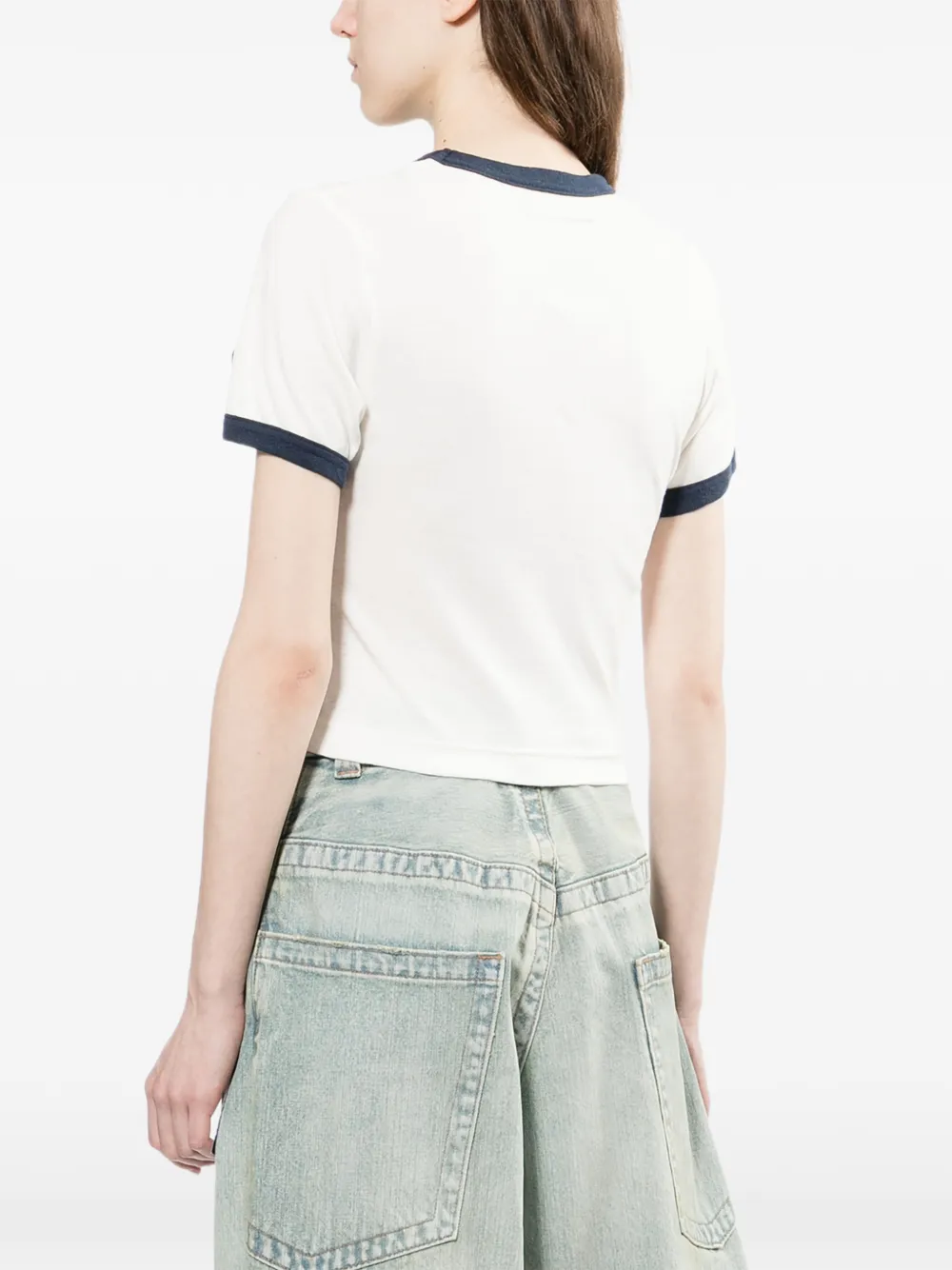 Maison MIHARA YASUHIRO T-shirt met fruitprint Wit