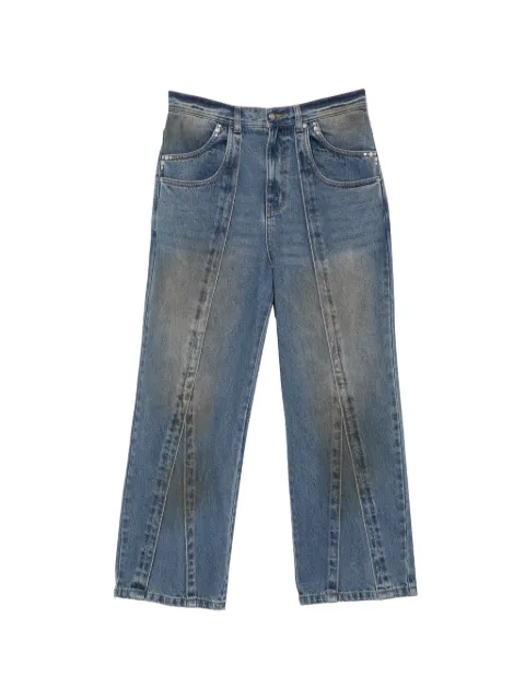 Andersson Bell jeans anchos a capas