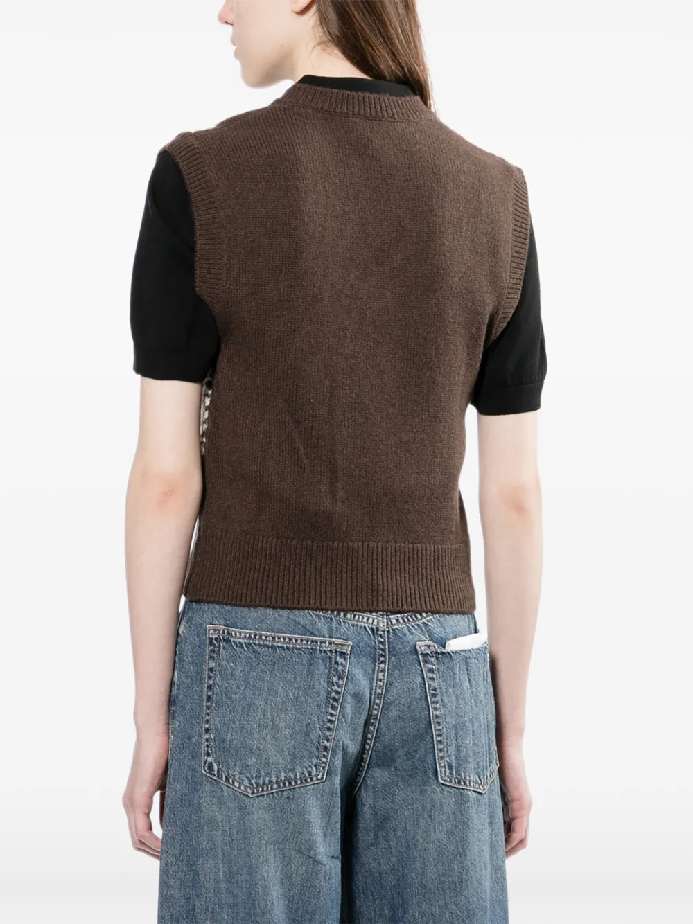 Jacquard Vest