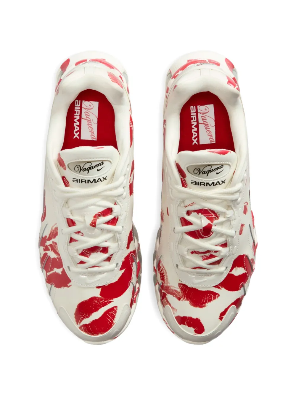 Nike x Vaquera Air Max sneakers met print Wit