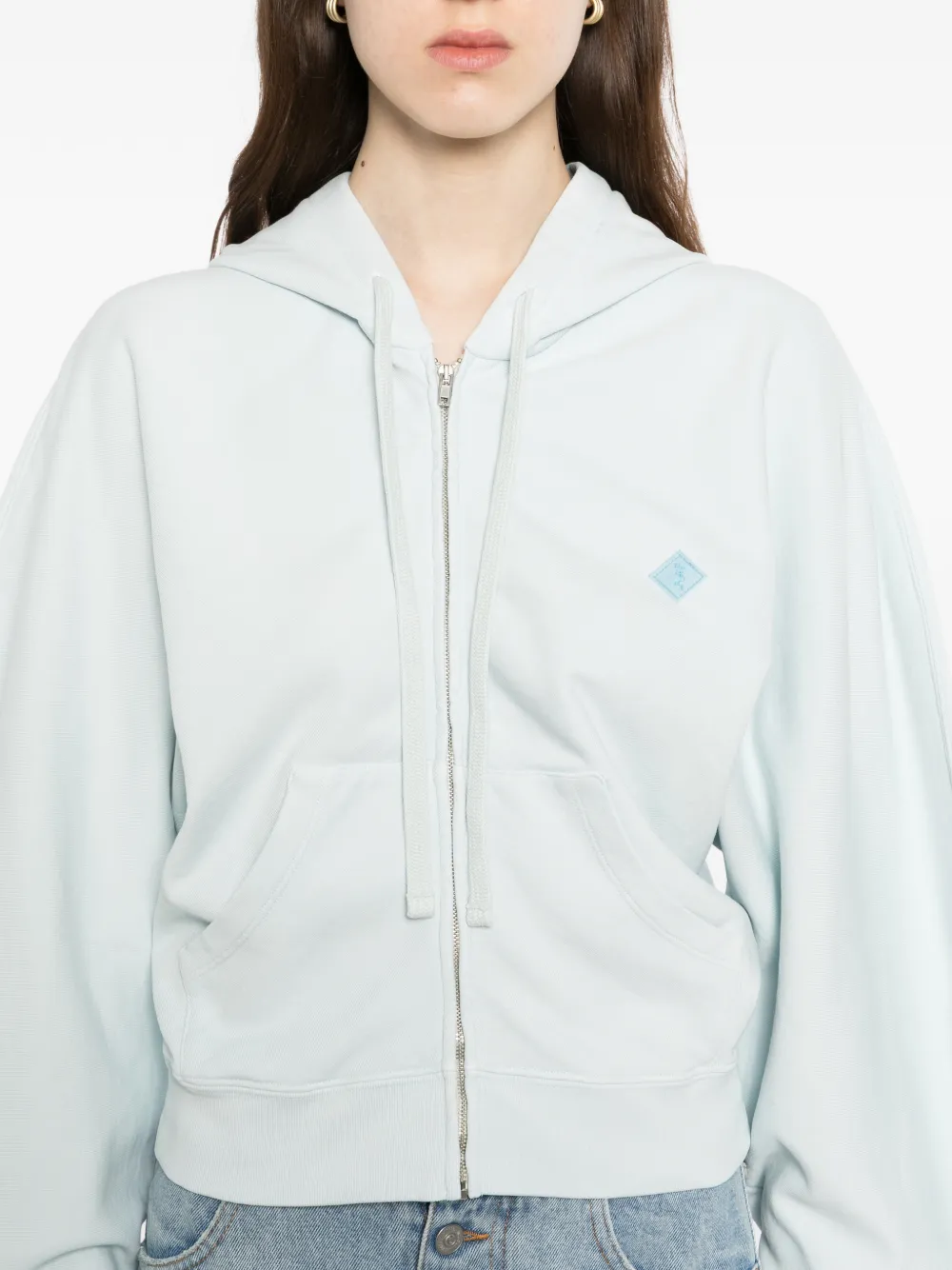 Haikure Zed jack met capuchon Blauw