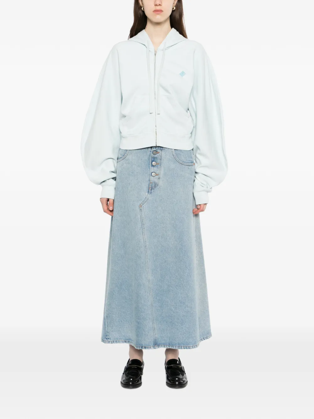  Haikure Zed Hooded Jacket - Blue 