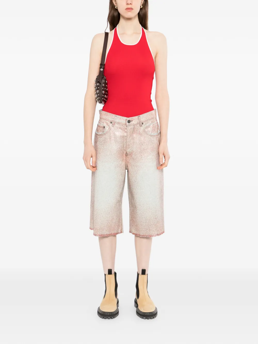  Haikure New Becky Shorts - Red 