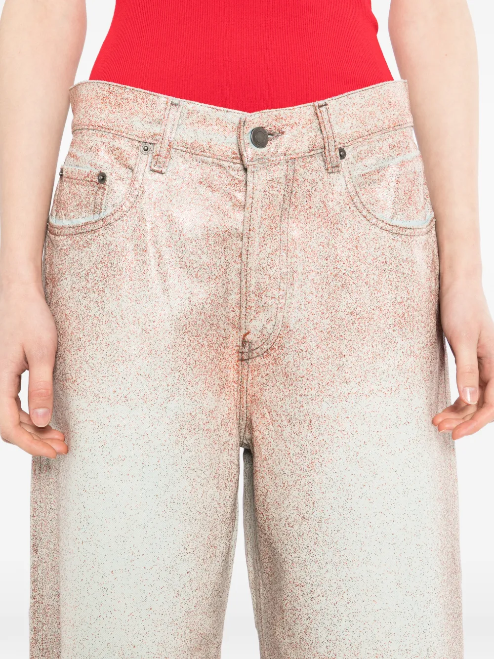 Haikure New Becky shorts Rood