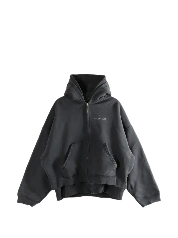 Balenciaga ジップ パーカー | グレー | FARFETCH JP