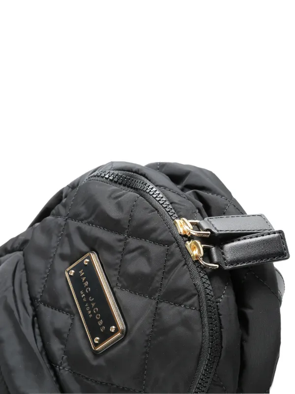 Marc Jacobs Quilted Zip Backpack | Black | FARFETCH