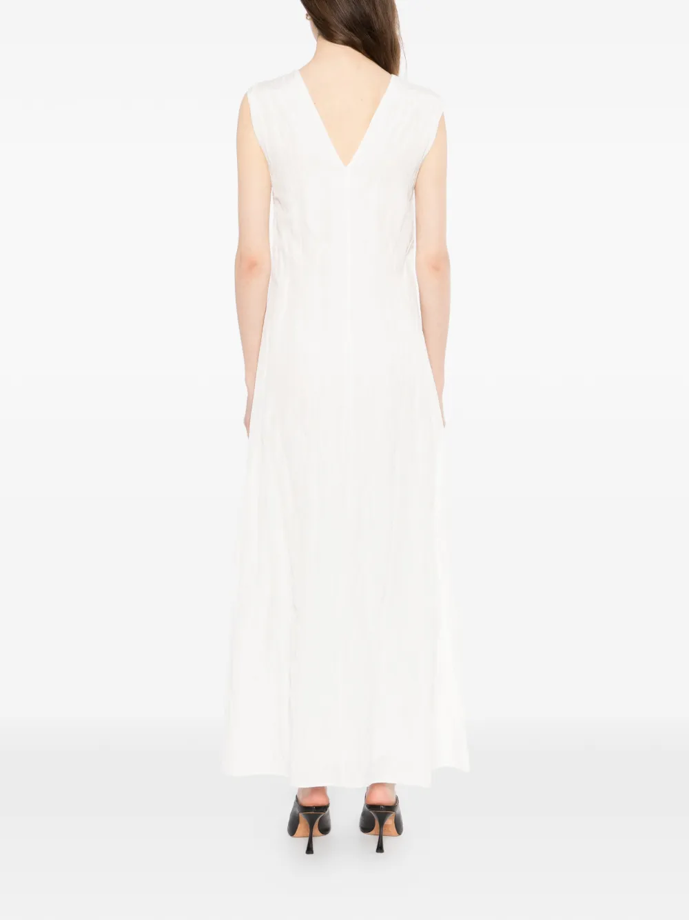 RUOHAN Kiva maxi-jurk Wit