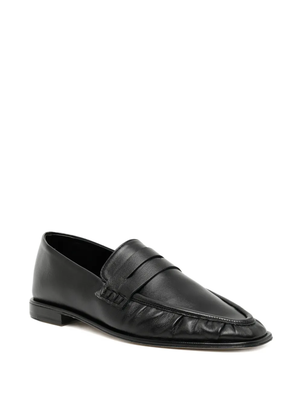 Studio Amelia leather loafers Zwart