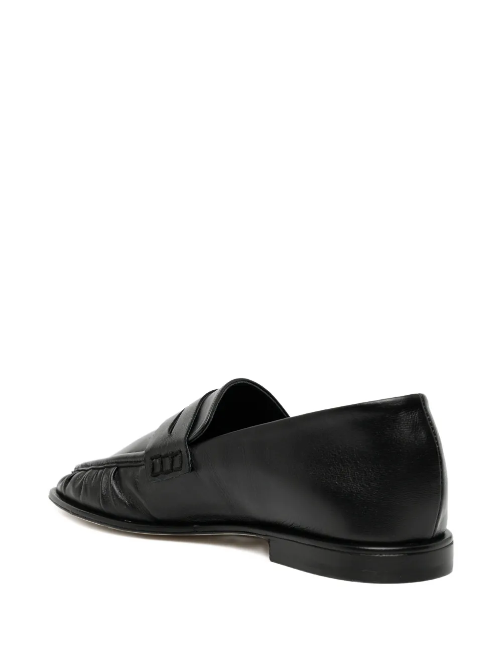 Studio Amelia leather loafers Zwart