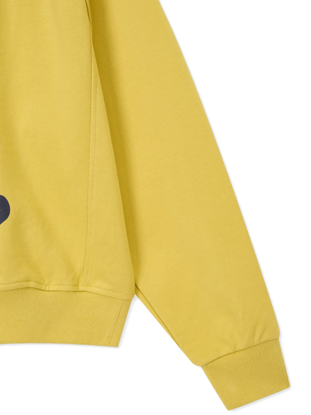TOMBOY Hoodie met print Geel