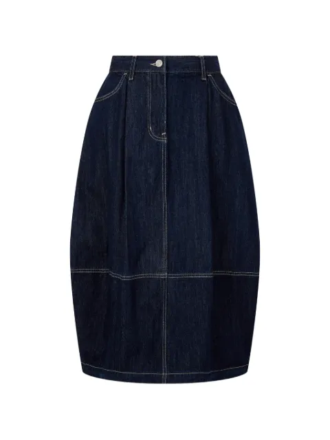 TOMBOY falda midi de mezclilla