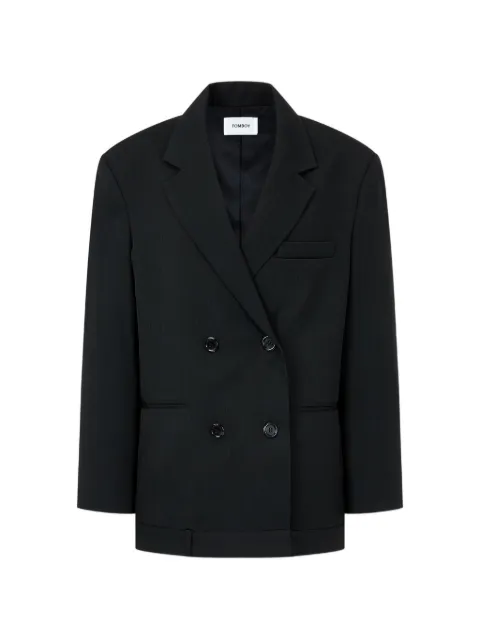 TOMBOY двубортный блейзер в полоску