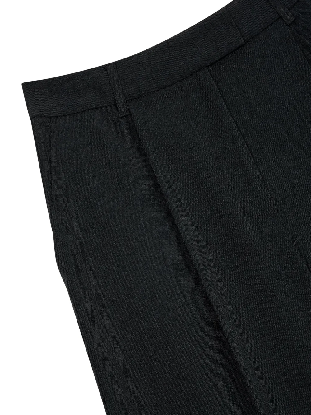 TOMBOY Gestreepte broek Zwart