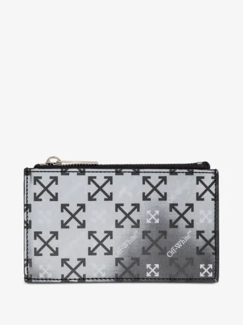 Off-White arrow-pattern wallet